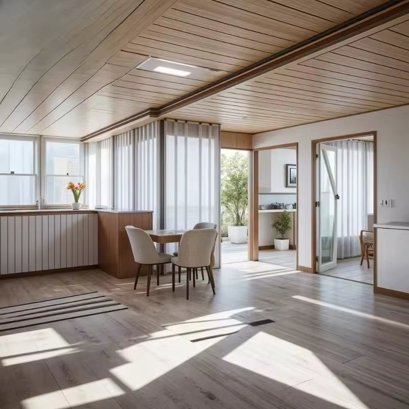 High Quality Prefabricated Expandable Container House 2 3 4 Bedroom Prefab Building Modular Home with Terrace