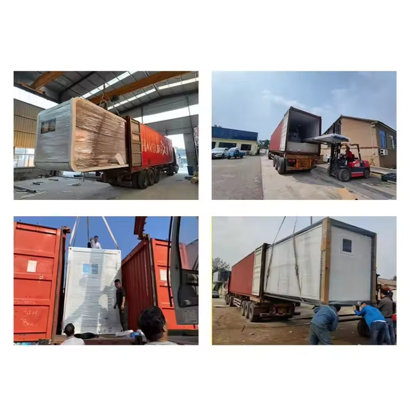 High Quality Prefabricated Expandable Container House 2 3 4 Bedroom Prefab Building Modular Home with Terrace