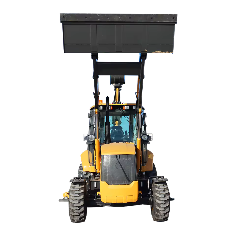 diesel CE Epa engine large  two end busy agricultural tractor backhoe excavator loader 4x4 backhoe