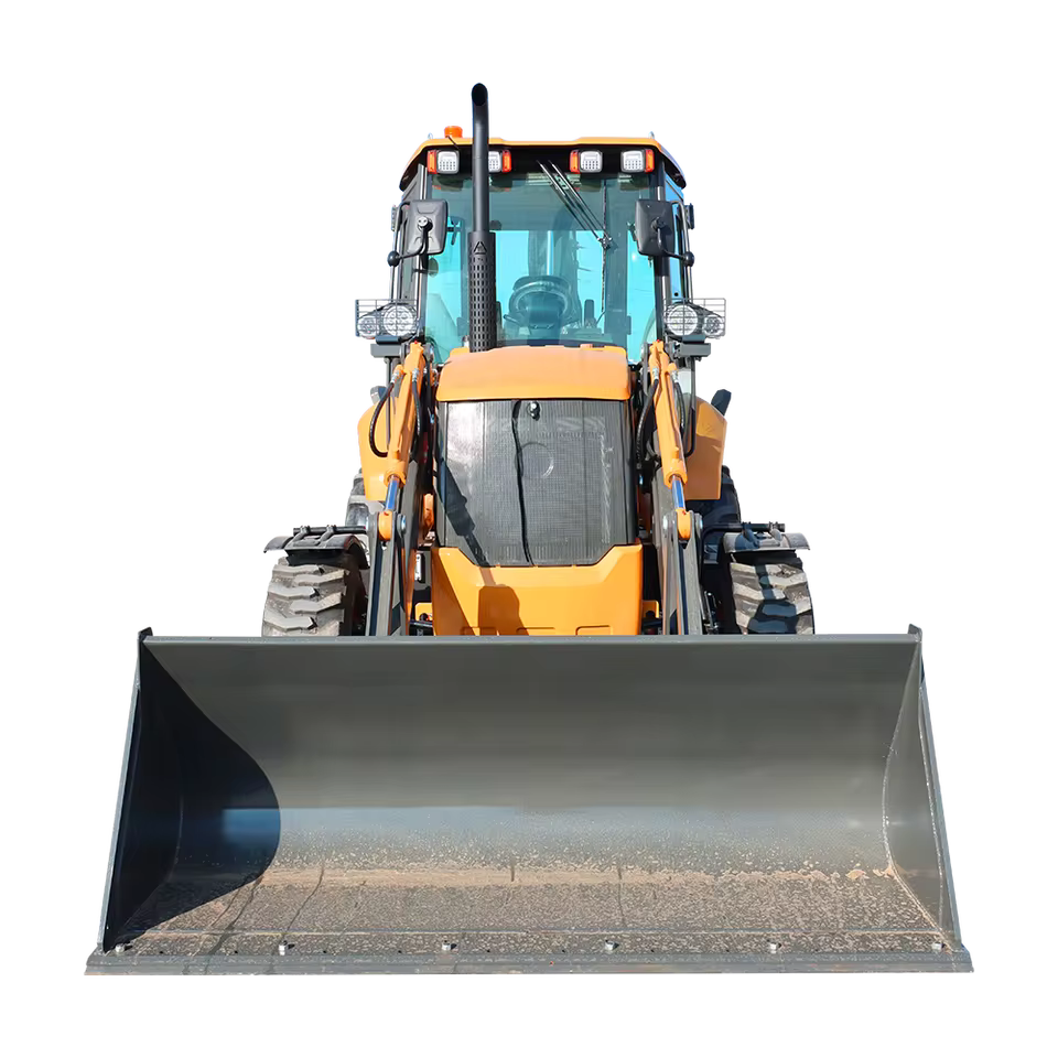 diesel CE Epa engine large  two end busy agricultural tractor backhoe excavator loader 4x4 backhoe